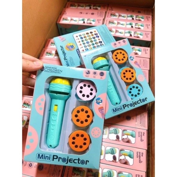 [Rẻ vô địch] Đèn pin chiếu hình có 10 đĩa 80 hình chiếu ngộ nghĩnh dành cho bé yêu -cáp sạc iphone
