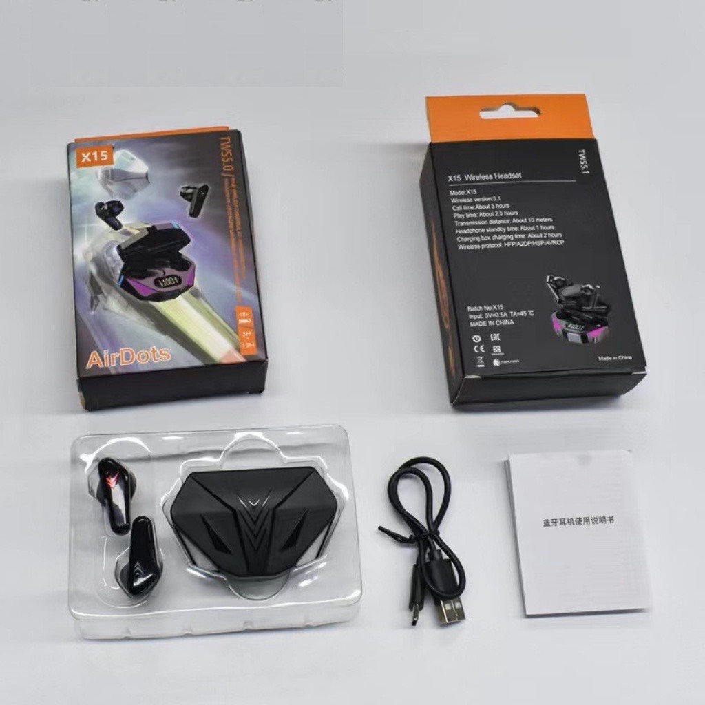 Tai nghe Chơi Game X15, Có Míc, Âm Thanh Vòm, Tích Hợp Đèn Led - XS Store