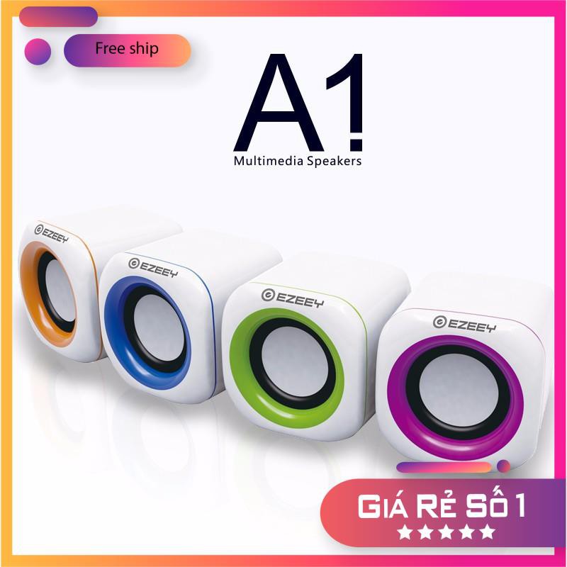 Loa Vi Tính Để Bàn Chính Hãng Ezeey A1 Mini Hot Nhất Hiện Nay Nhỏ Gọn Âm Thanh Cực Hay