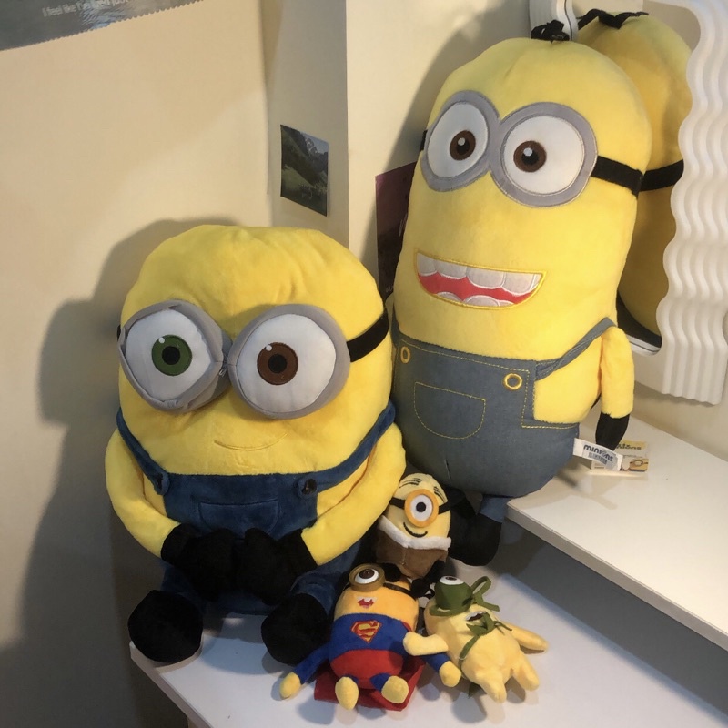 GẤU BÔNG MINION, BOB, KEVIN CÁC SIZE VÀ KIỂU