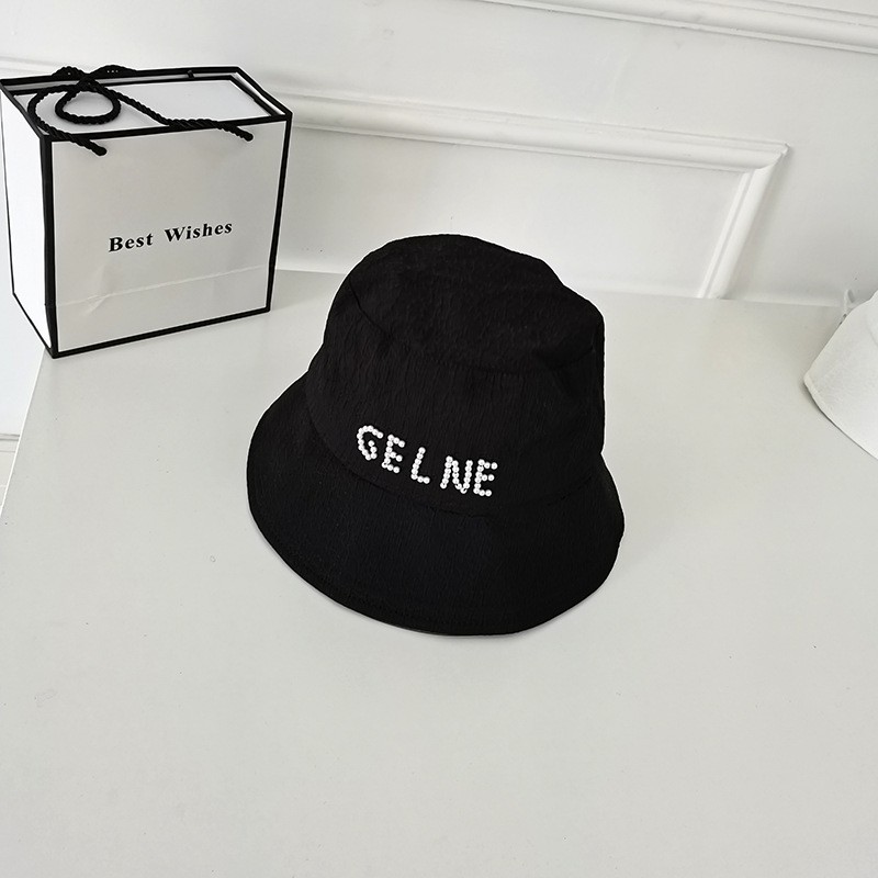 Nón xô Bucket Chống nắng tia UV Vành rộng Màu trơn Ulzzang Hàn Quốc Mũ nón Bucket trơn Thời trang Mùa Hè