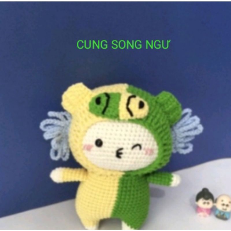 GẤU LEN 12 CUNG HOÀNG ĐẠO HANDMADE
