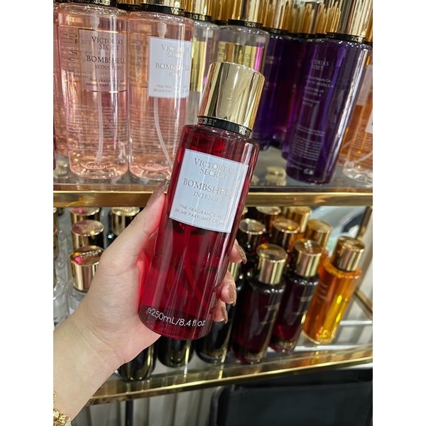 Xịt thơm nước hoa bodymist Victoria Bombshell Gold Intense seduction