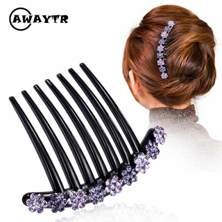 Lược cài tóc đính đá thời trang cho nữ