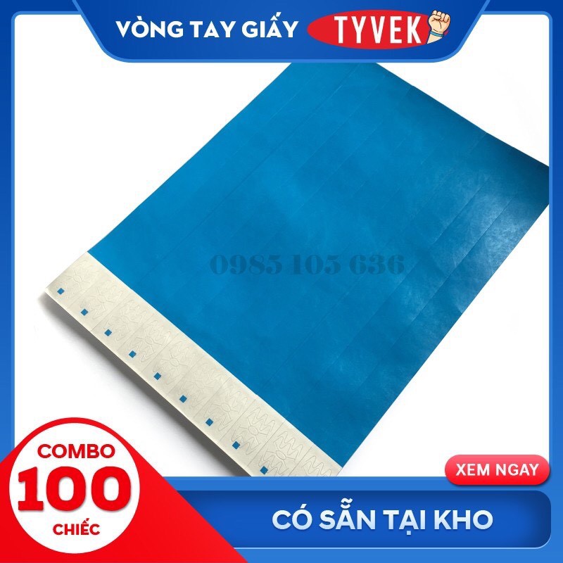 Vòng tay giấy, Vòng tay sự kiện xé khó rách dùng cho sự kiện, Vòng đeo tay giấy sự kiện cho khu vui chơi