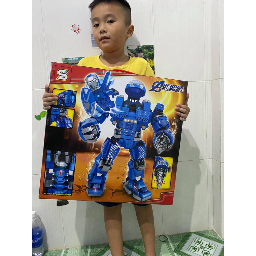 Lego- Người Sắt Siêu Anh Hùng 1209 Mảnh Ghép