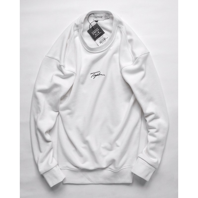 Bộ thể thao nam dài tay màu trắng, chất nỉ da cá hàng VNXK. Bộ nỉ dài tay nam