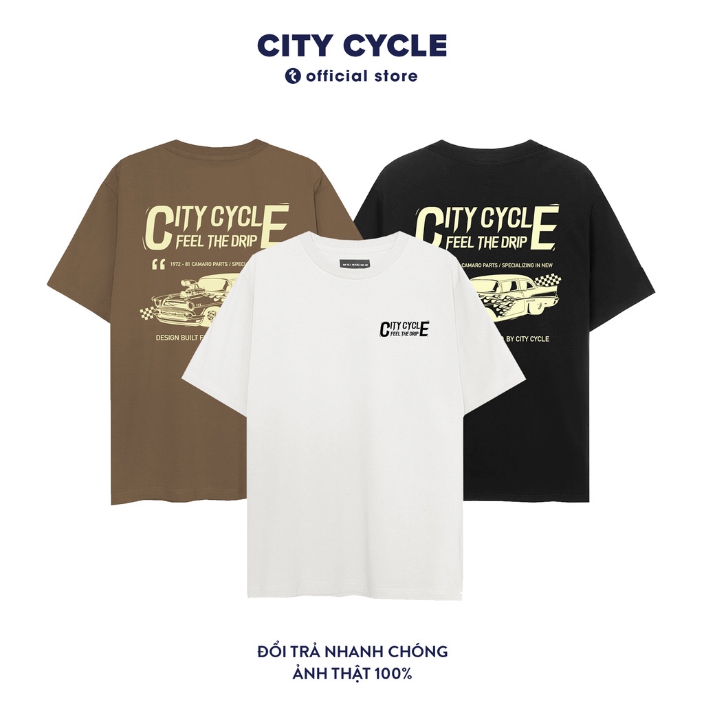 Áo thun nam nữ Speed Cycle City Cycle - áo thun tay lỡ unisex Local Brand - Hàng nhập khẩu
