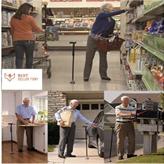 Gậy chống trượt cho người già kèm đèn đa năng