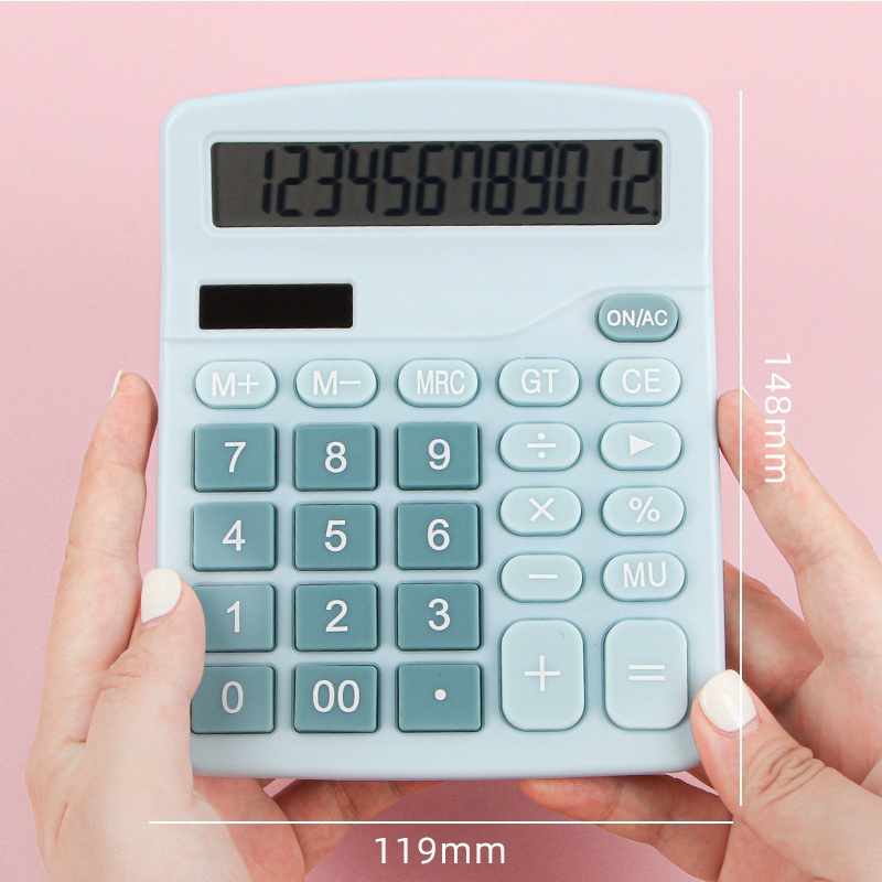 Máy Tính Để Bàn Tiêu Chuẩn Với Màn Hình LCD Lớn 12 Số Có Nút Cảm Ứng Và Cảm Ứng Cho Văn Phòng