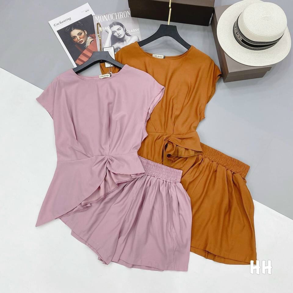 SET BỘ NỮ NGẮN SANG TRỌNG , CỰC XINH , TÔN DÁNG PHONG CÁCH TT