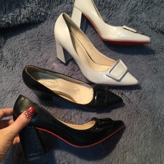 Thanh lý giày đen sz 35 trắng sz 38