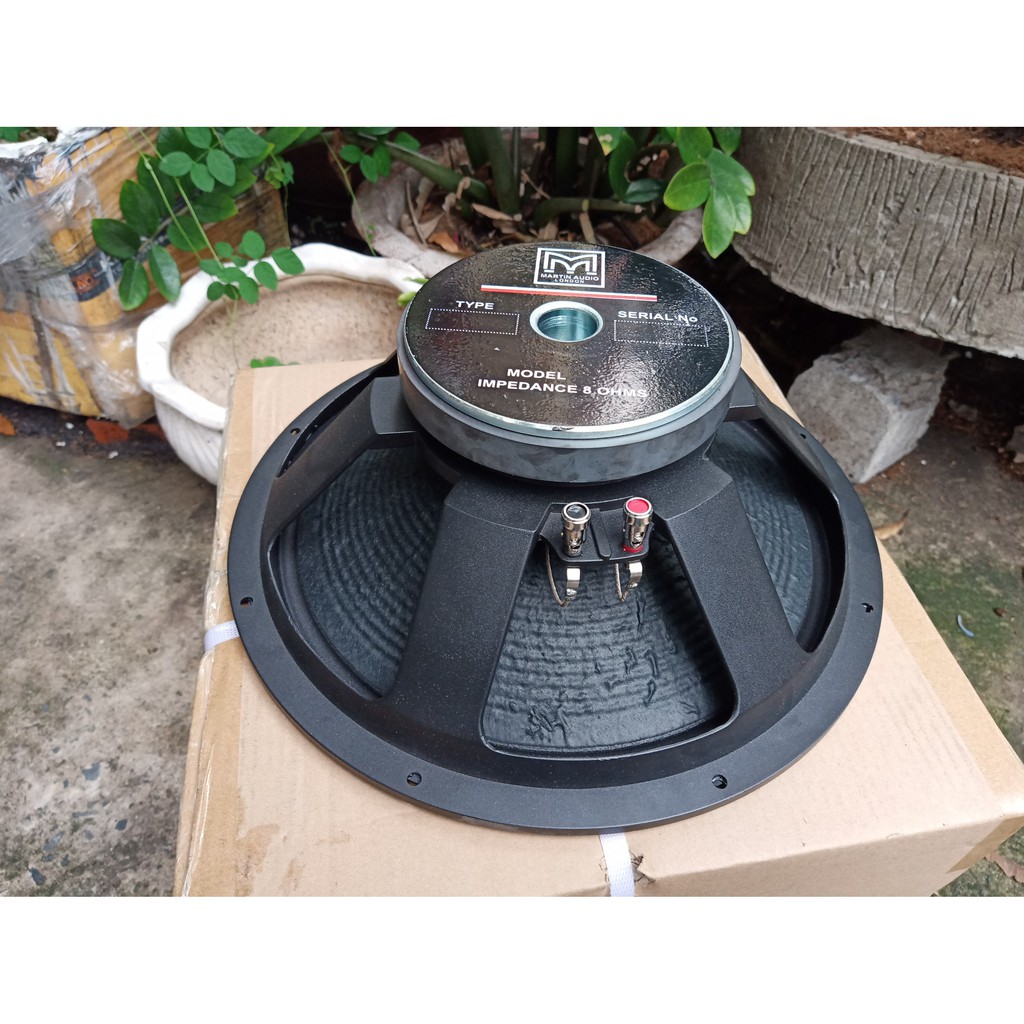 Loa bass martin 4 tấc coil 75 từ 170, bass 40 từ 170 coil 75 -  bass 15 inch - giá một cái