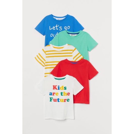 Livestream - Set cotton HM ngắn tay size 4m-4y