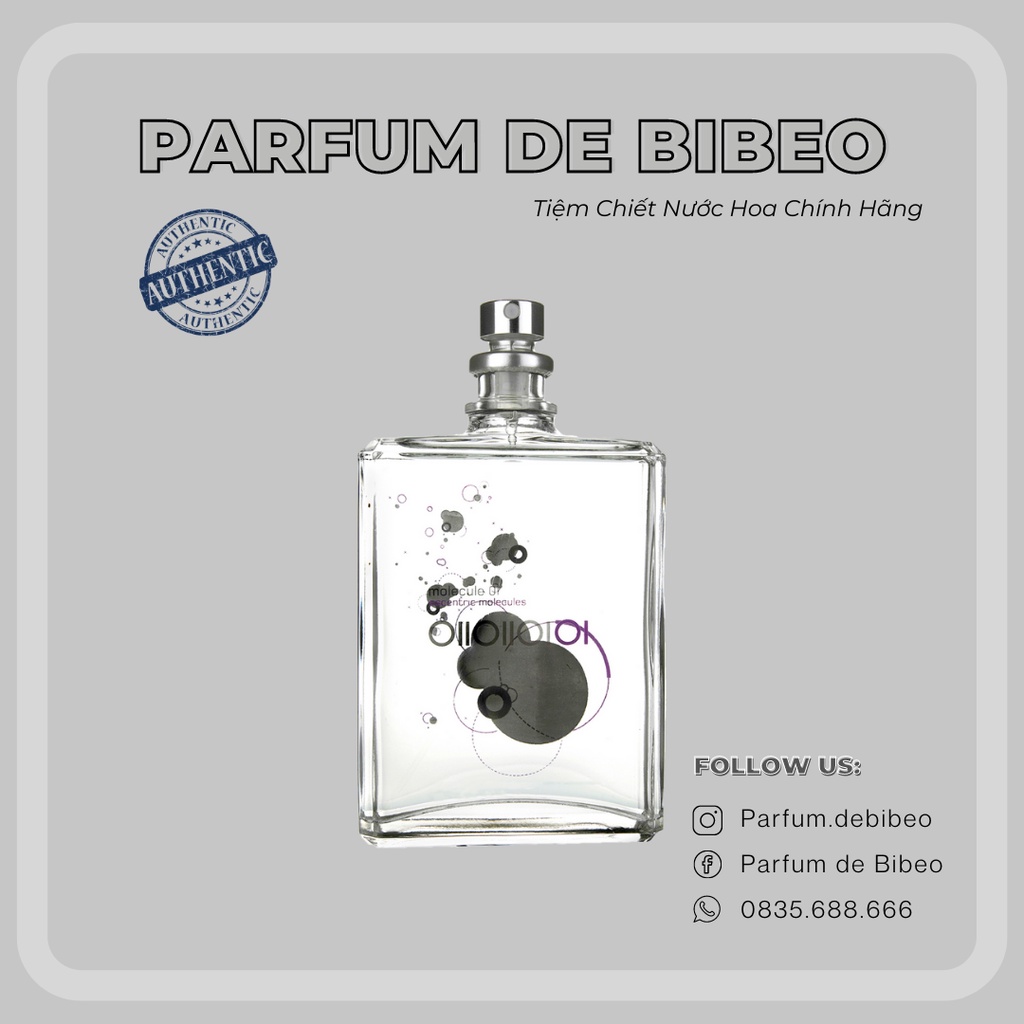 Parfum de Bibeo-Nước hoa thử Molecule 01