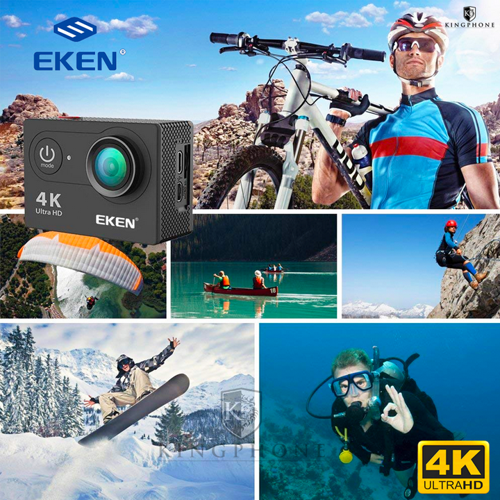 Camera Hành Trình Ô Tô Eken H9R 4K Ultra HD Wifi, Camera Hanh Trinh, Chất Lượng 4K 30Fps, Chụp Ảnh 20Mp