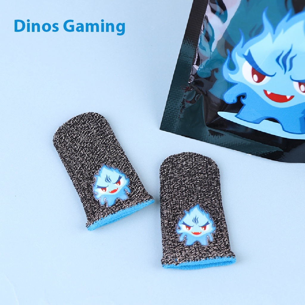 Găng tay chơi game Ghost xanh cảm ứng Tặng (2 cái) bao tay chơi game sẵn hàng Hà Nội