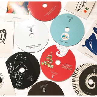 Đĩa Cd trắng đặt in theo mẫu và thiết kế theo yêu cầu [Đọc kỹ mô tả trước khi đặt hàng]