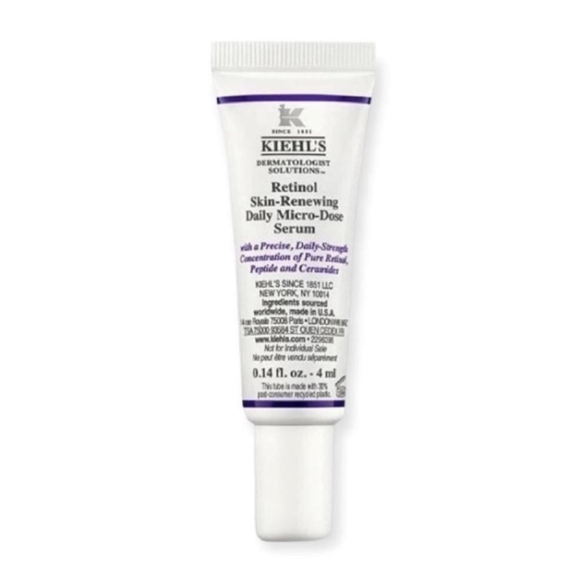 retinol kiehl’s tinh chất trẻ hoá da chống lão hoá ngừa mụn sáng mịn da 4ml