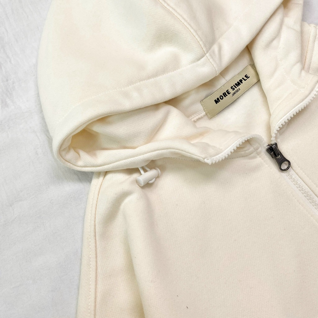 Áo Khoác Hoodie Form Rộng Unisex ZAZY Vải Nỉ Bông Dày Dặn - Tuni Store