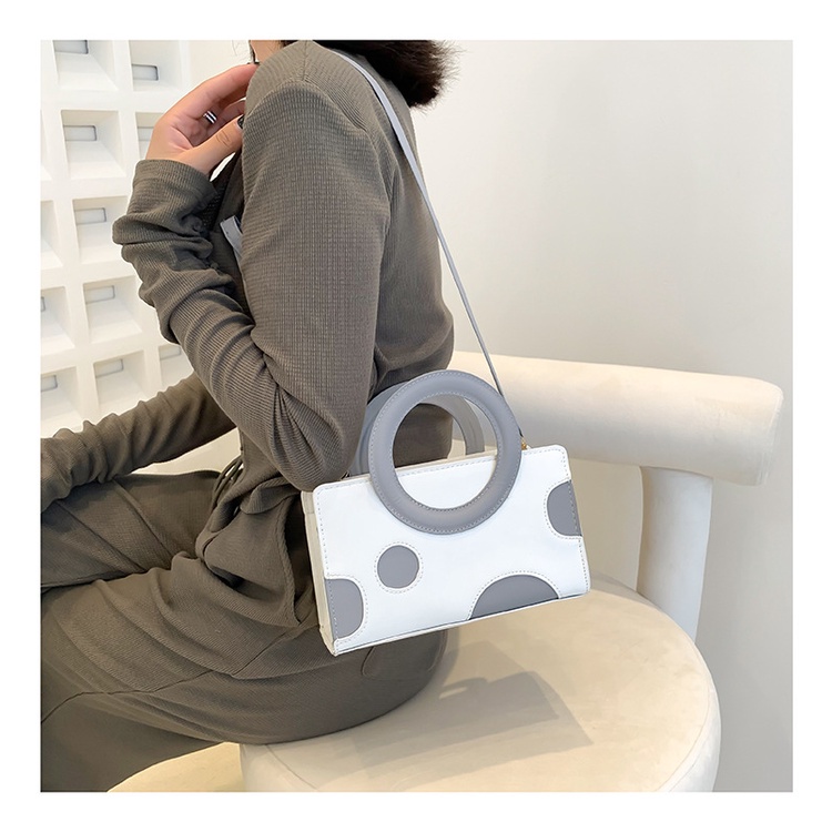 Túi Xách Đeo Vai Cỡ Lớn Màu Tương Phản Thời Trang 2022 Cho Nữ