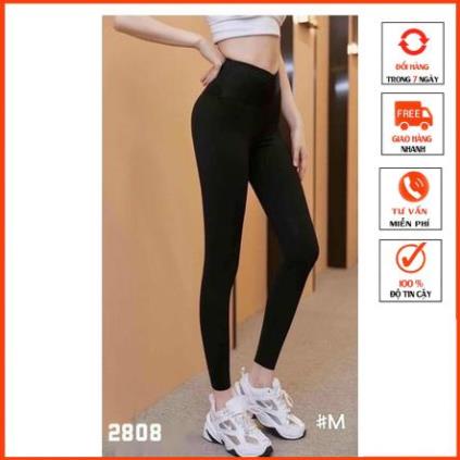 Quần Legging Nữ Cạp Cao gen bụng loại đẹp mới