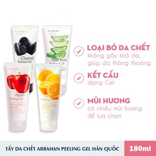 Tẩy da chết thảo dược và hoa quả Arahan – Hàn quốc 180ml
