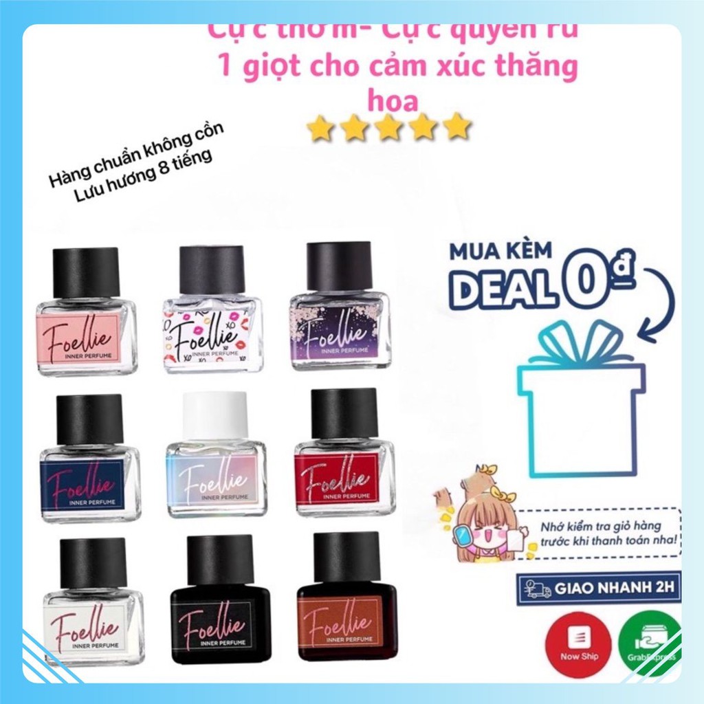 Nước Hoa Vùng Kín⚡️CỰC QUYẾN RŨ⚡️giúp giảm viêm, khử mùi âm đạo,đủ loại