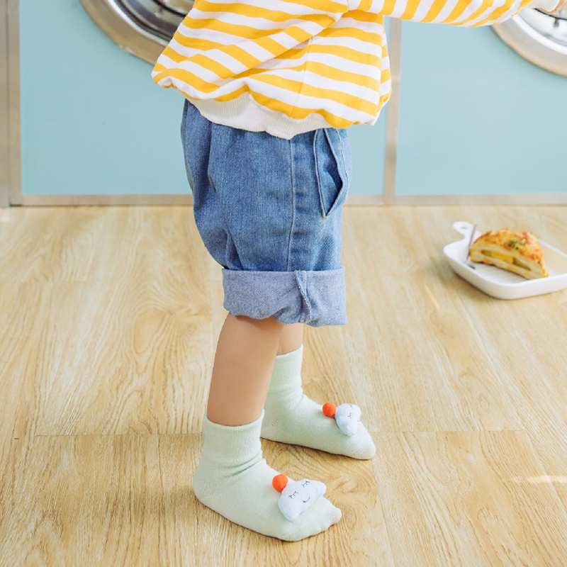 Tất Chống Trượt Hình Thú Hoạt Hình 3d Cho Bé