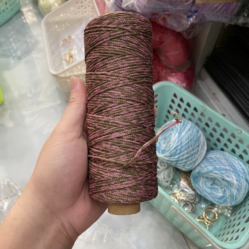 Sợi dệt loang (bảng màu chọn 2) 28k/c 125g