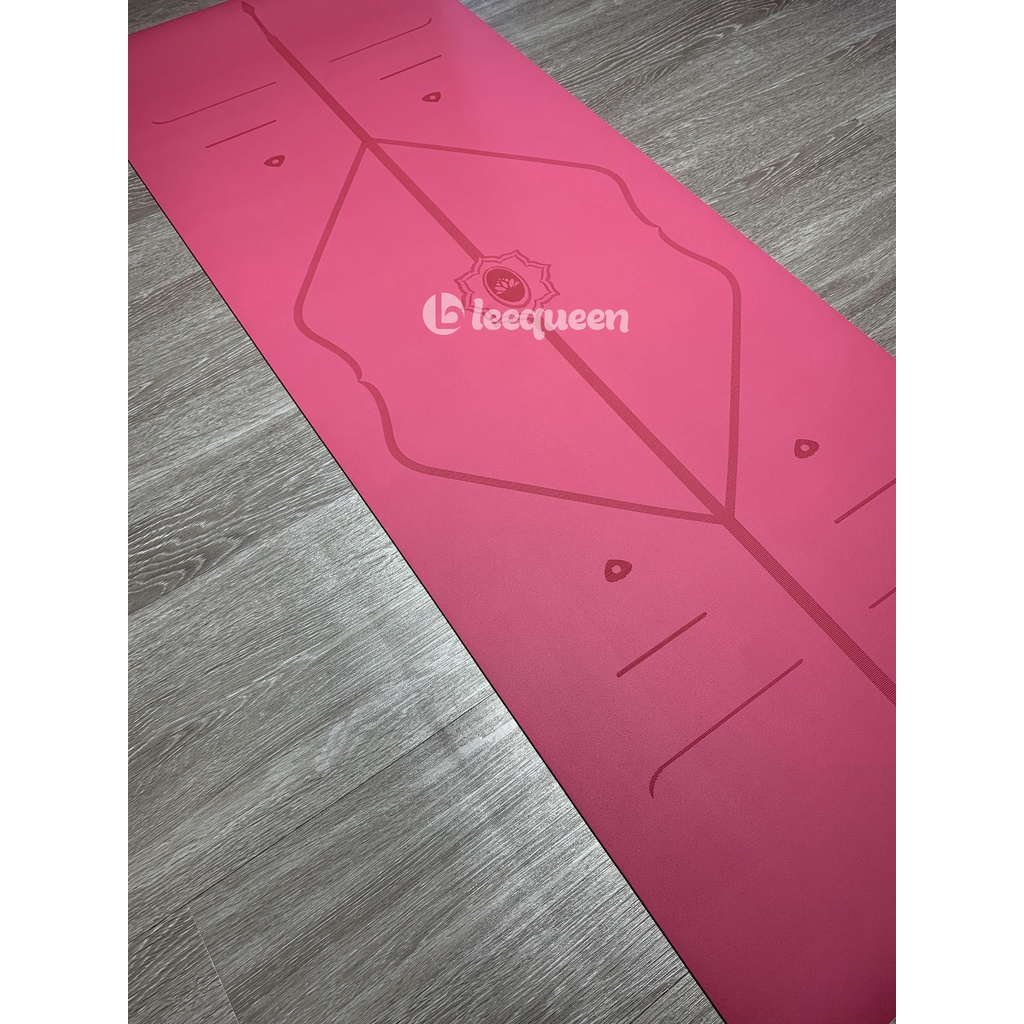 Thảm tập yoga cao su cao cấp LOUIS DIAMOND ống trơn trượt bản mới nhất 2022 - tặng kèm túi cao cấp