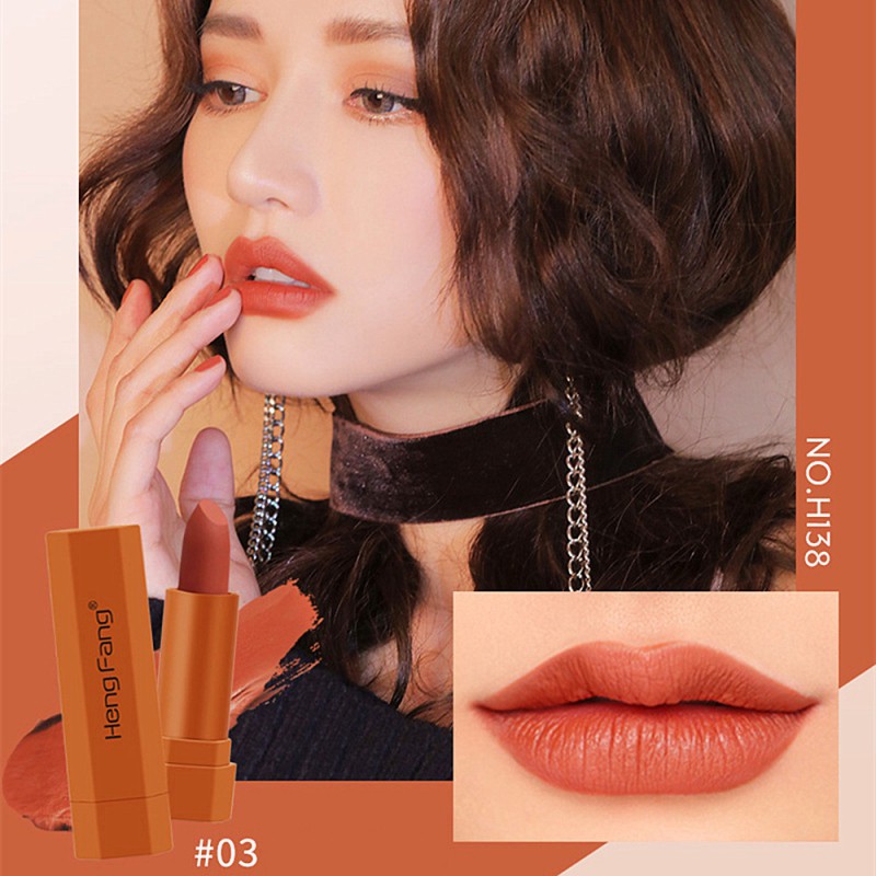 [Hàng mới về] Bộ 6 cây son lì không dính chống nước HengFang | BigBuy360 - bigbuy360.vn