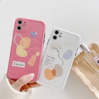 Ốp Điện Thoại Silicon Dẻo Thiết Kế Đơn Giản Thời Trang Chống Sốc Cho iPhoneX / XS / XR Apple 11Pro / Max iPhone7 / 8plus / 7p