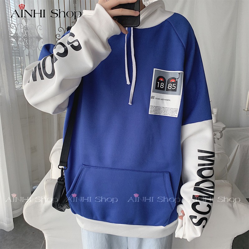 Áo Hoodie Nam Nữ ❤️FREESHIP❤️ Áo Khoác Hoodie (Tay CSMDOW) Vải Nỉ Nhiều Màu - Áo Hoodie Free Size Dưới 60kg