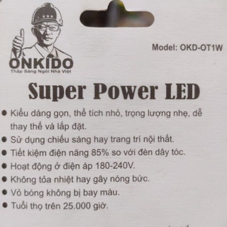 [Vĩ 2 bóng] Bóng đèn trái ớt LED (vĩ 2 bóng siêu tiết kiệm)
