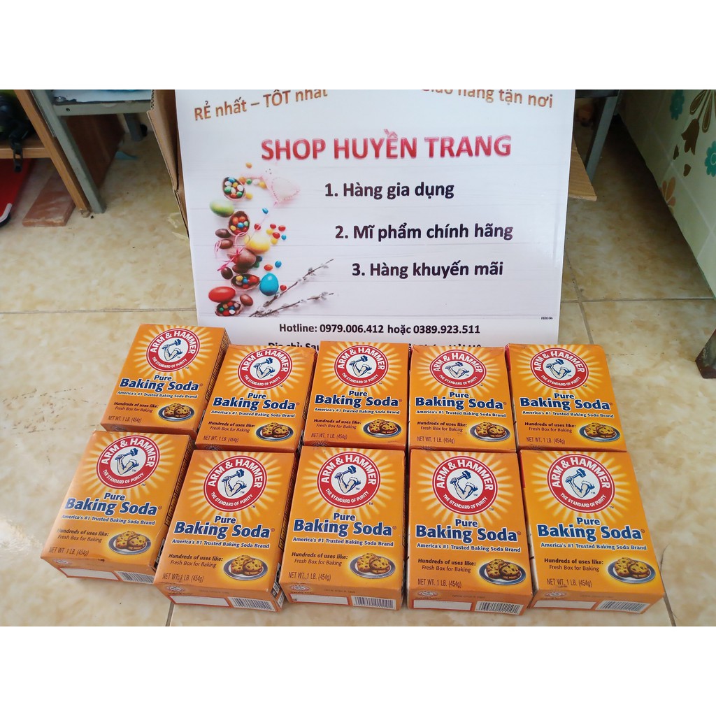 Baking soda, hộp 454g, hàng nhập khẩu