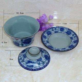 Tách trà có nắp kiểu cung đình