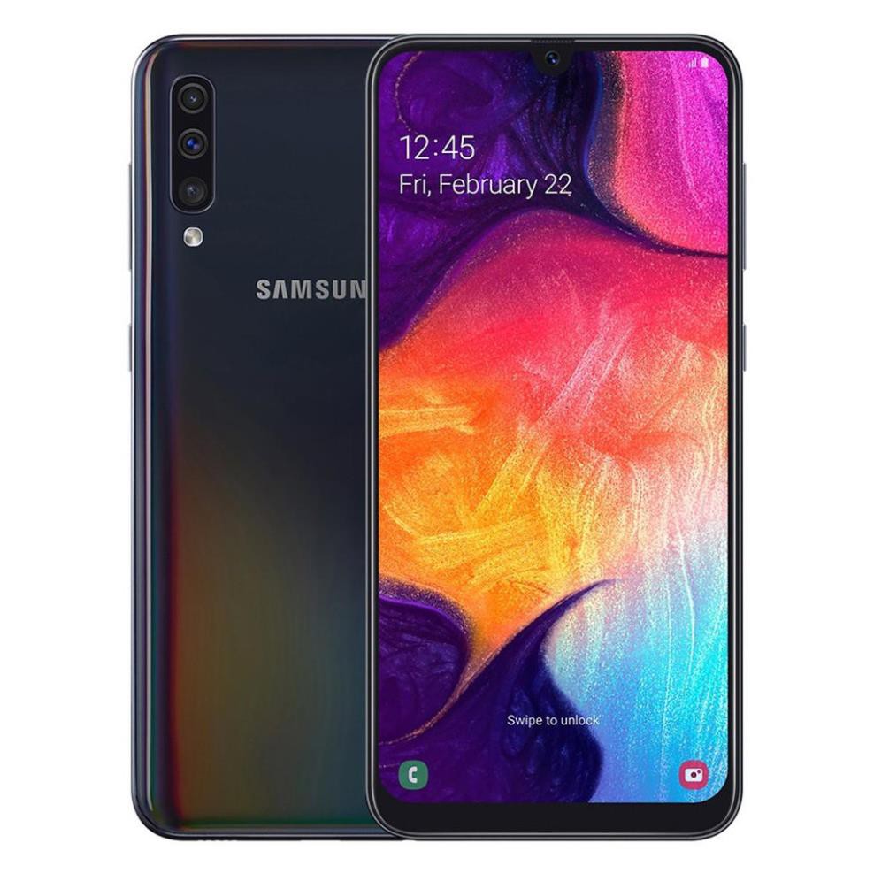 điện thoại Samsung Galaxy A50 2sim ram 4G/64G mới CHÍNH HÃNG