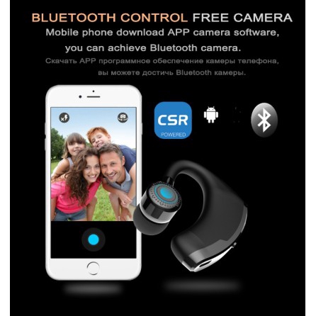 Tai nghe Vitog Bluetooth V9 cao cấp màu đen sang trọng