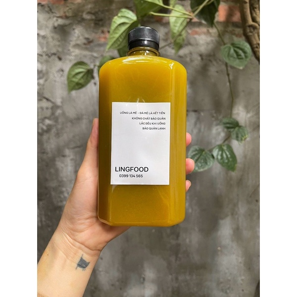 Chai nhựa vuông dẹt 500ml chai nhựa 500ml kèm nắp fi28