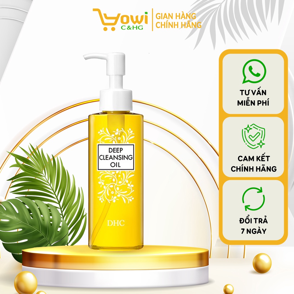 D u T y Trang DHC Deep Cleansing Oil Lo i B L p T y Trang Ch ng L o 