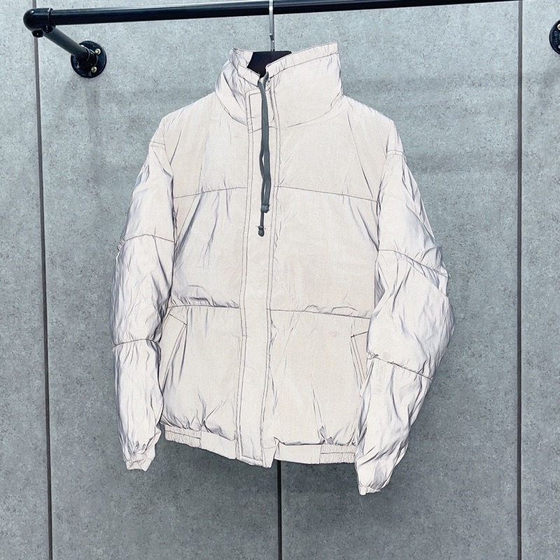 ⚡️ - Áo phao FOG Fear of God ESSENTIALS Puffer Jacket 3M, áo khoác phao FOG ESSENTIALS phản quang