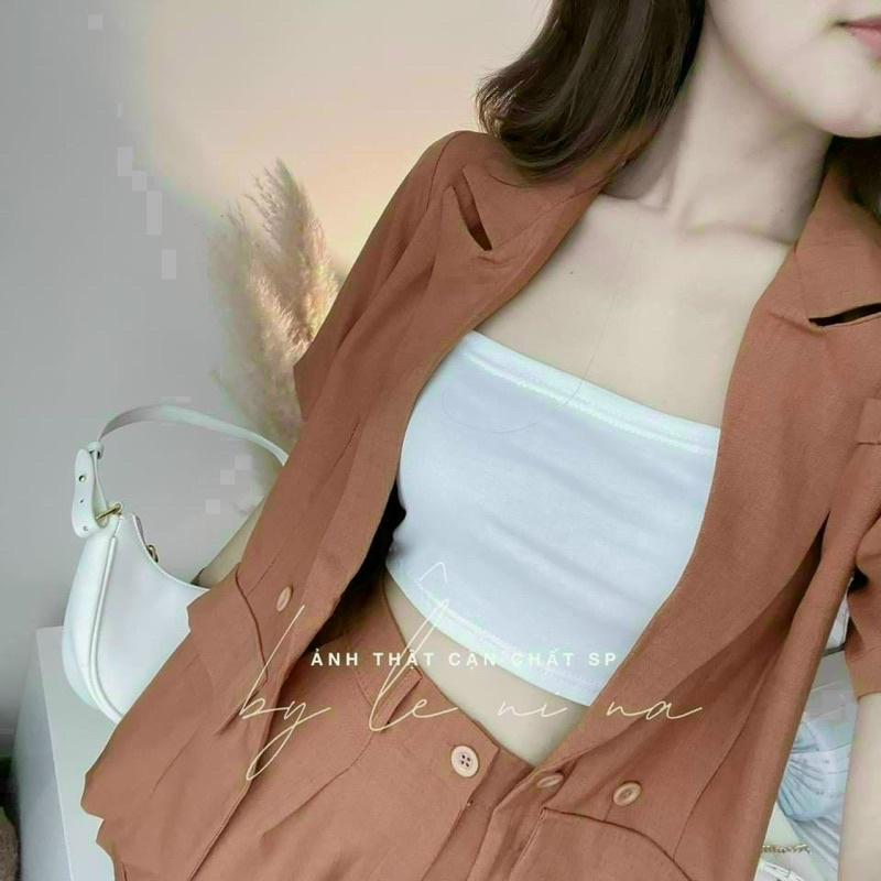 Set Bộ Vest Tay Ngắn 3 Món Thời Trang, Phù Hợp Đi Chơi, Dự Tiệc
