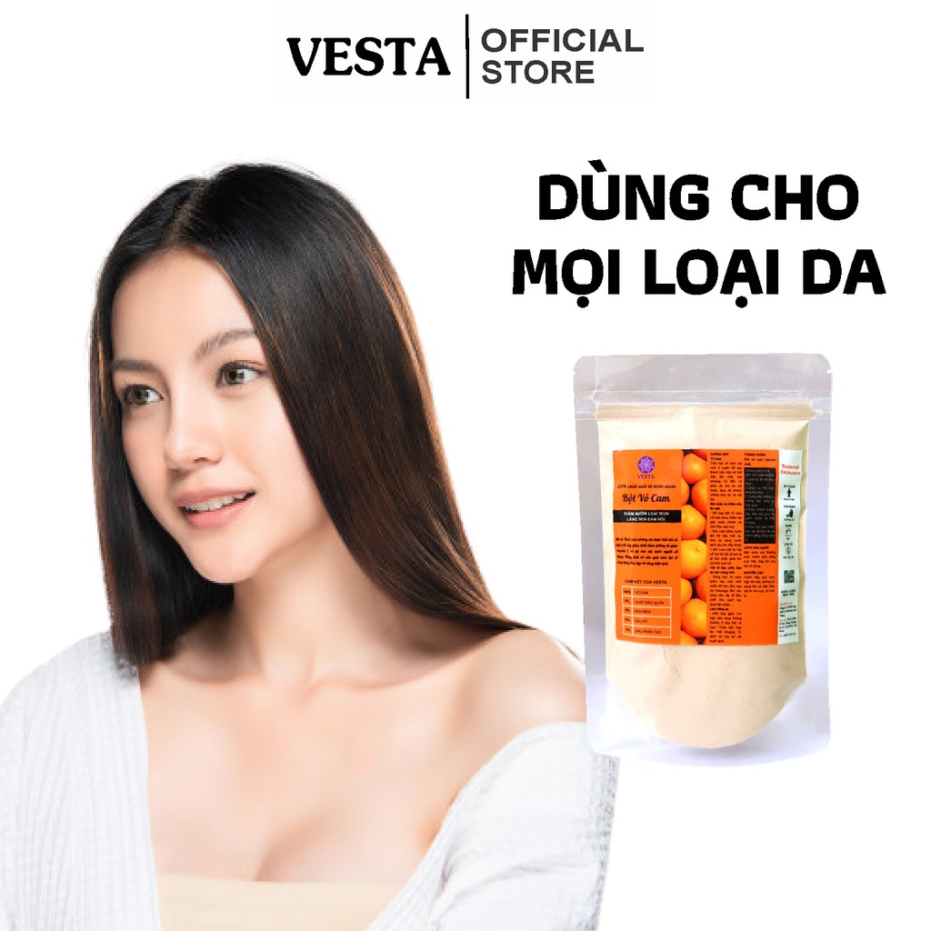 Bột Vỏ Cam Nguyên Chất Vesta 100g