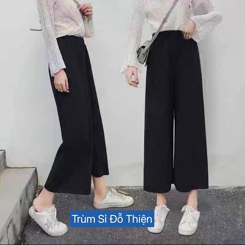 Quần ống rộng suông nữ chất Đũi siêu mát size 40-55kg Trùm Sỉ Đỗ Thiện mẫu mới CHP