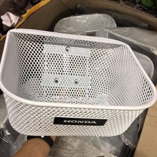 Rổ giỏ trước đựng đồ xe WAVE thái, Alpha ,ZX màu trắng