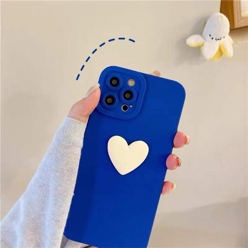 Ốp Điện Thoại silicon Mềm Hình Mắt Mèo 3D Nhiều Màu Có Giá Đỡ Cho iphone 14 13 12 11 Pro 7 8 Plus X XS XR MAX