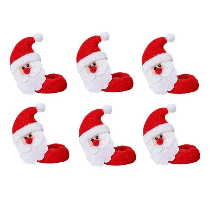 1 Vỏ Bọc Ly Rượu Vang Phong Cách Giáng Sinh Dễ Thương