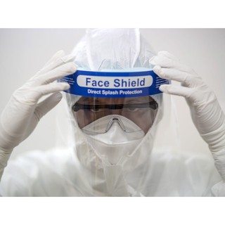 Face Shield chống giọt bắn hàng Việt Nam dày 0.3mm số lượng 100 cái