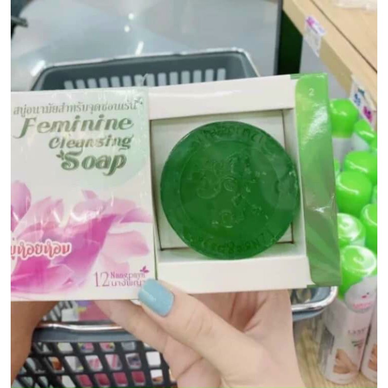 Sáp vệ sinh vùng kín Feminine Cleansing Soap Thái Lan